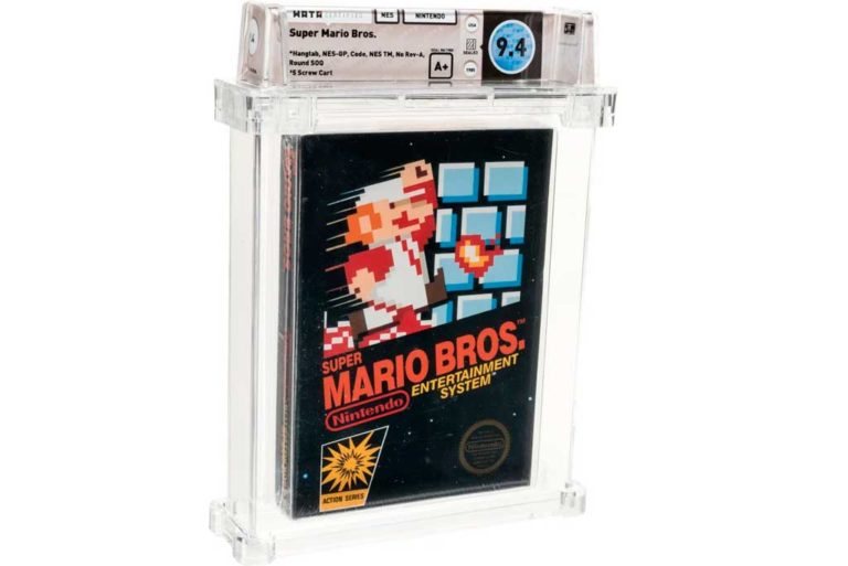 114.000 dólares por una copia de Super Mario Bros