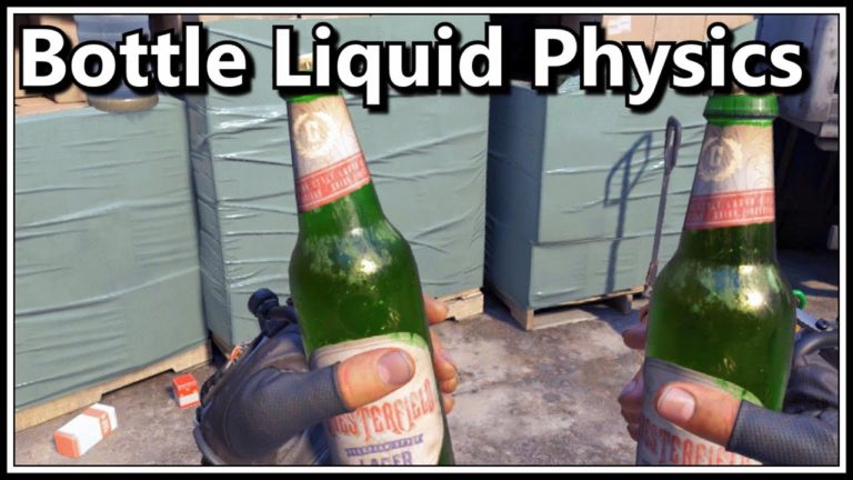 La física de líquidos de Half Life Alyx es impresionante!
